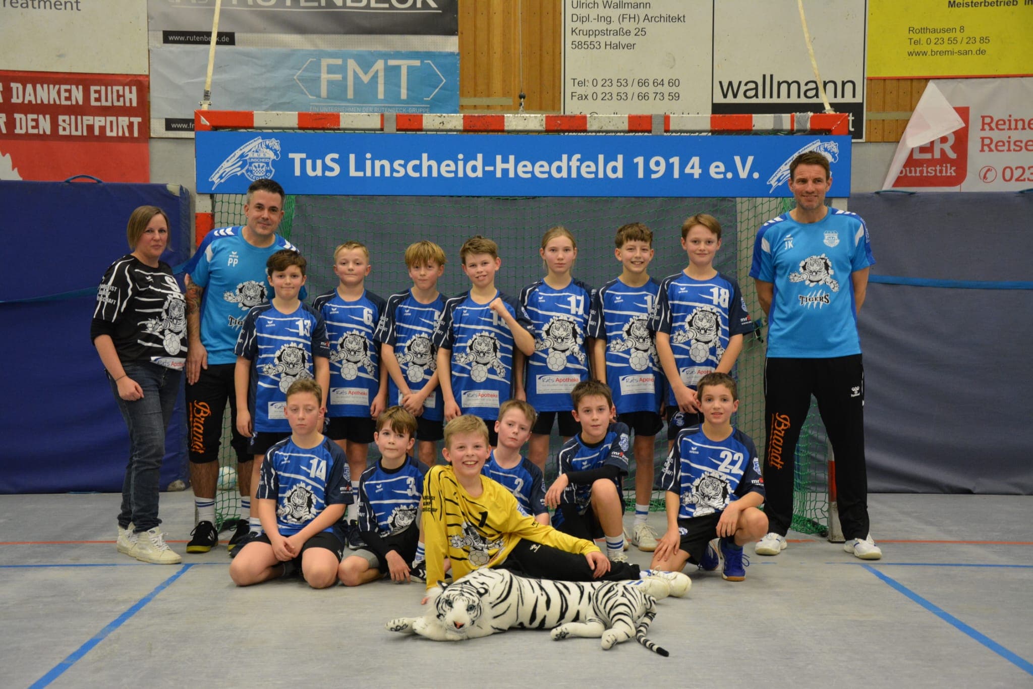 D-Jugend Handball Mannschaftsfoto